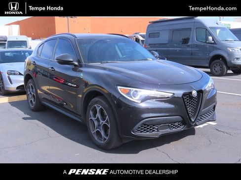 Used 2021 Alfa Romeo Stelvio Sprint w/ Nero Edizione image 1