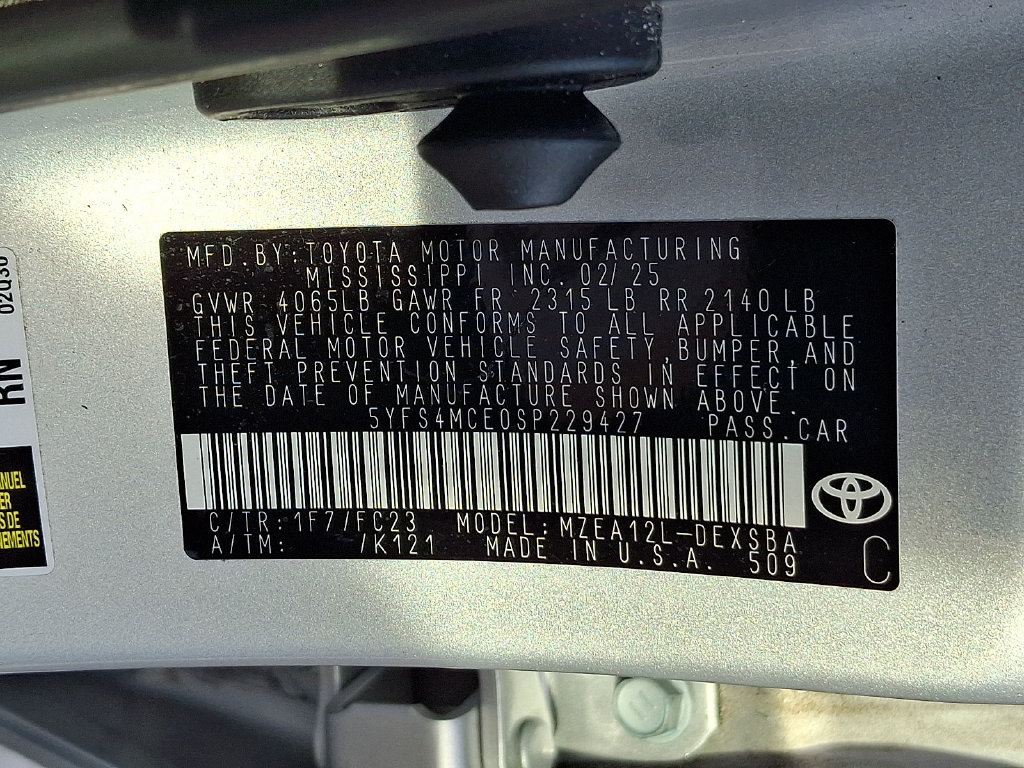 Used 2025 Toyota Corolla SE w/ Convenience Package FWD image 26