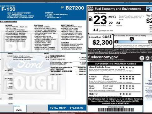 Certified 2025 Ford F150 Lariat w/ Equipment Group 502A High AWD/4WD image 4