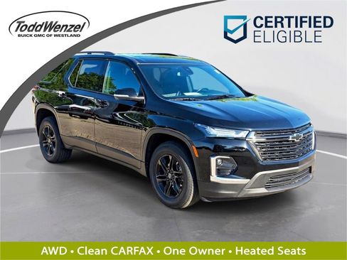 Certified 2023 Chevrolet Traverse LT w/ Midnight/Sport Edition AWD/4WD image 1