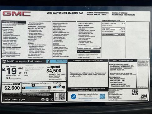 New 2026 GMC Canyon AT4 image 21