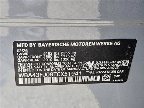 New 2026 BMW 530i w/ M Sport Package RWD image 18