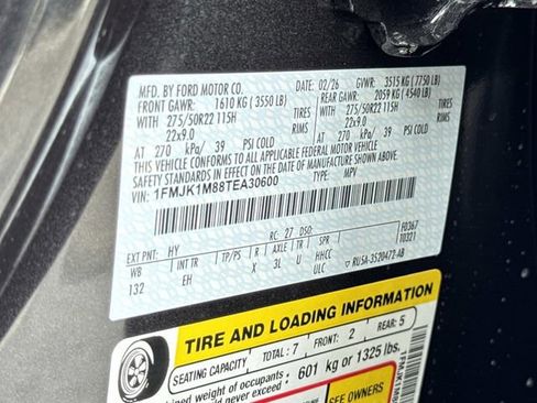 New 2026 Ford Expedition Max Platinum w/ Stealth Appearance Package image 15