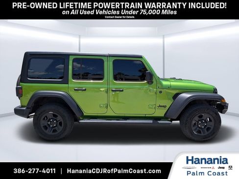 Used 2025 Jeep Wrangler Unlimited Sport AWD/4WD image 2