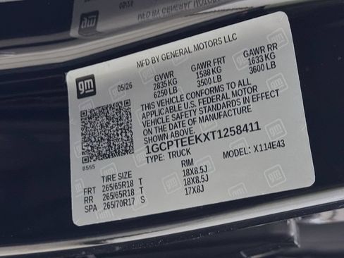 New 2026 Chevrolet Colorado Trail Boss AWD/4WD image 27