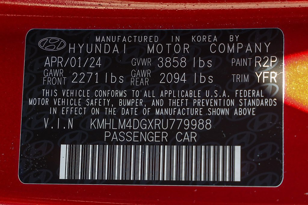 Used 2024 Hyundai Elantra SEL FWD image 34