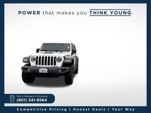 Used 2023 Jeep Wrangler Unlimited Rubicon 4xe image 1