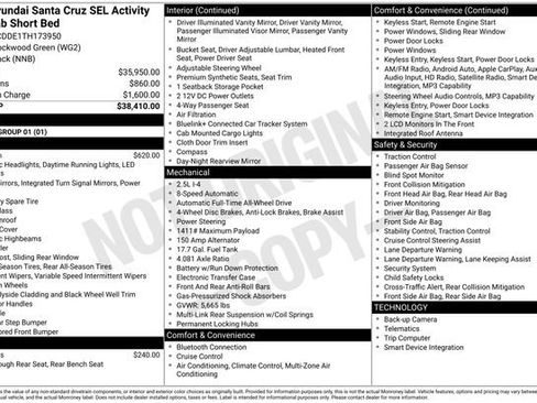 New 2026 Hyundai Santa Cruz SEL AWD/4WD image 4