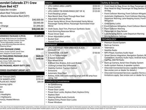 Used 2024 Chevrolet Colorado Z71 w/ Z71 Convenience Package 2 AWD/4WD image 21