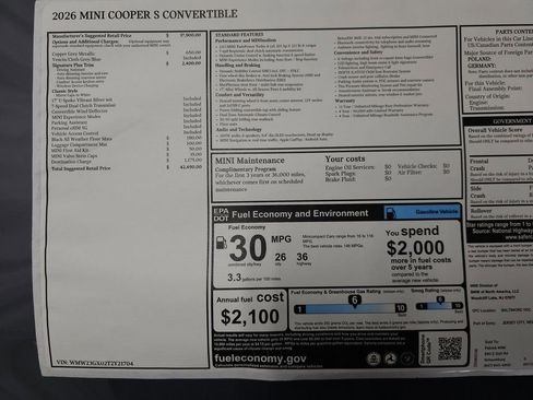New 2026 MINI Cooper S image 28