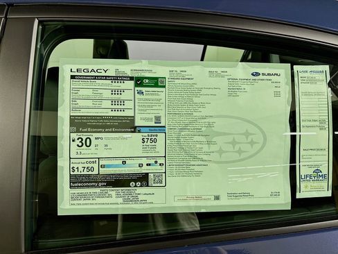 New 2025 Subaru Legacy Limited image 22