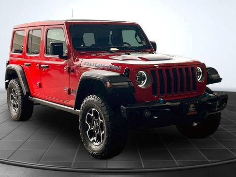 Used 2023 Jeep Wrangler Unlimited Rubicon 4xe w/ Steel Bumper Group image 22