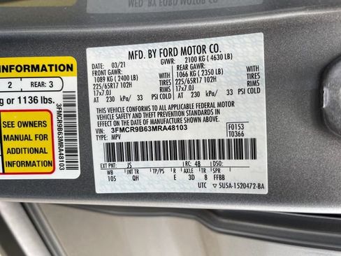 Used 2021 Ford Bronco Sport Big Bend AWD/4WD image 23