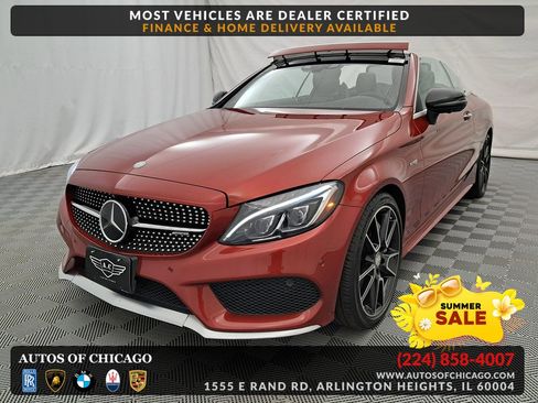 Used 2017 Mercedes-Benz C 43 AMG 4MATIC Cabriolet w/ Parking Assist Package image 1