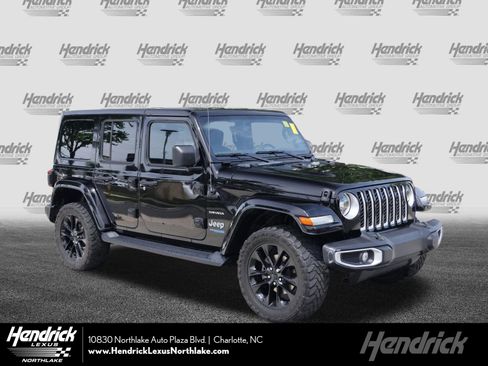Used 2021 Jeep Wrangler Unlimited Sahara image 1
