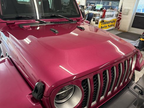 Used 2021 Jeep Wrangler Unlimited Sahara w/ Cold Weather Group image 75