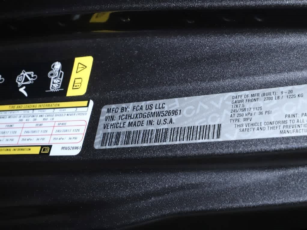 Used 2021 Jeep Wrangler Unlimited Sport AWD/4WD image 19