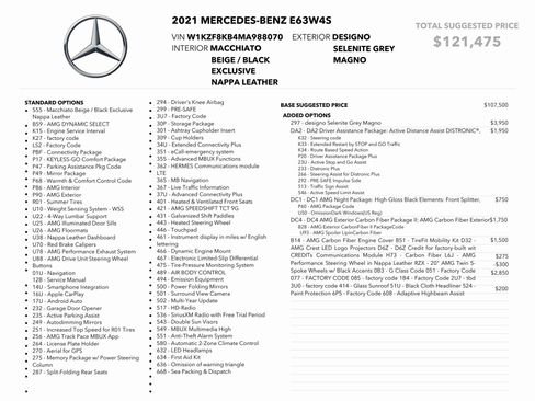 Used 2021 Mercedes-Benz E 63 AMG S image 97