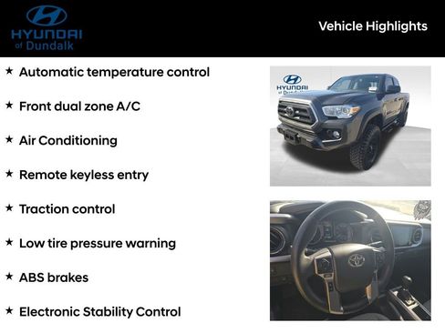 Used 2023 Toyota Tacoma SR5 w/ SX Package image 24