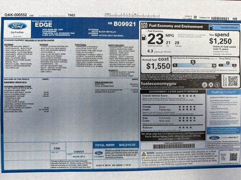 Used 2022 Ford Edge SEL w/ Convenience Package image 24