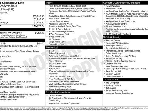 Certified 2026 Kia Sportage X-Line w/ X-Line Premium Package AWD/4WD image 36