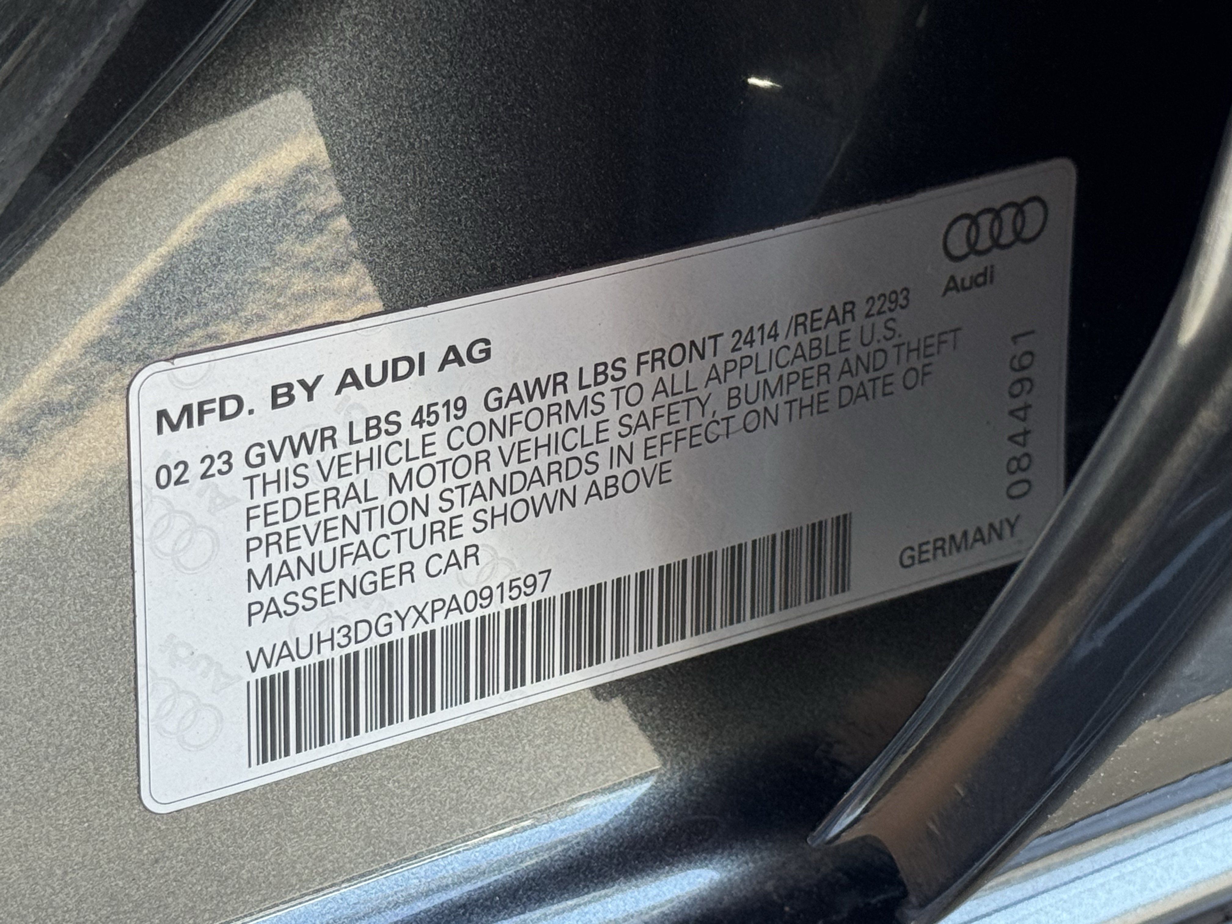 Used 2023 Audi S3 Premium Plus w/ Premium Plus Package AWD/4WD image 32