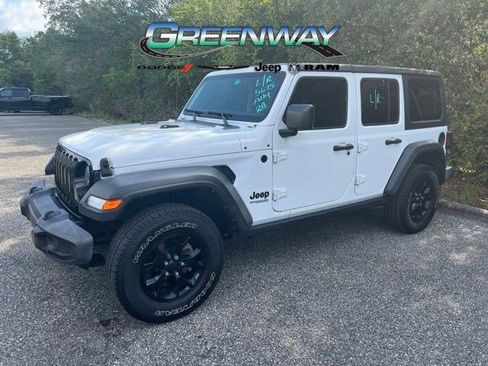 Used 2021 Jeep Wrangler Unlimited Sport AWD/4WD image 1