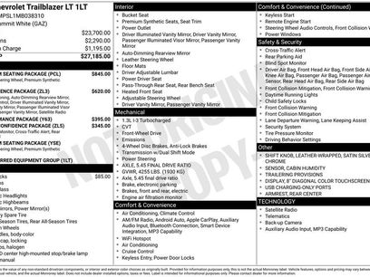 Used 2021 Chevrolet TrailBlazer LT w/ Premium Seating Package