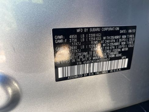 Used 2022 Subaru Outback Premium AWD/4WD image 13