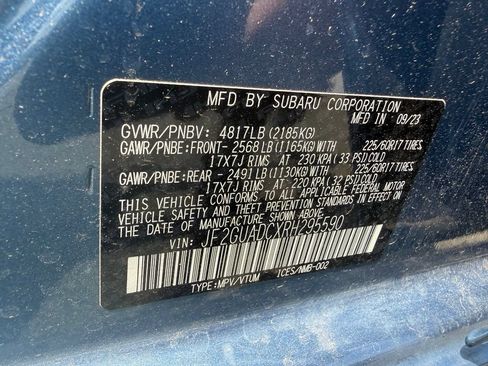 Used 2024 Subaru Crosstrek 2.0i Premium AWD/4WD image 34