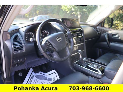 Used 2021 Nissan Armada Platinum w/ Captain's Chairs Package image 21