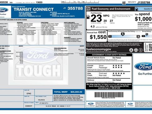Used 2018 Ford Transit Connect XL FWD image 22