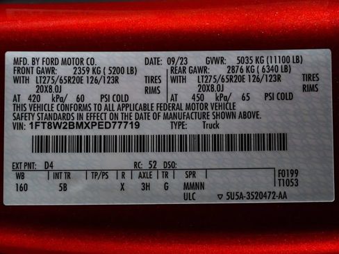Used 2023 Ford F250 Lariat w/ Lariat Ultimate Package AWD/4WD image 62