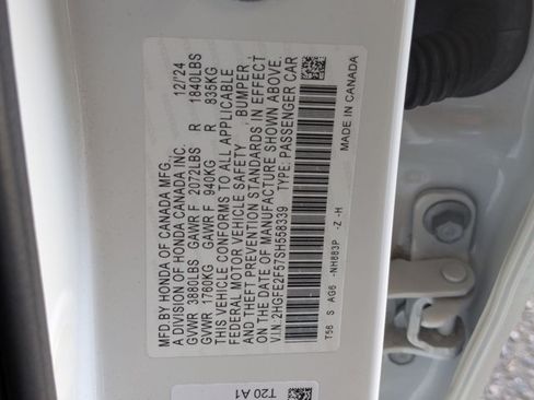Used 2025 Honda Civic Sport image 22