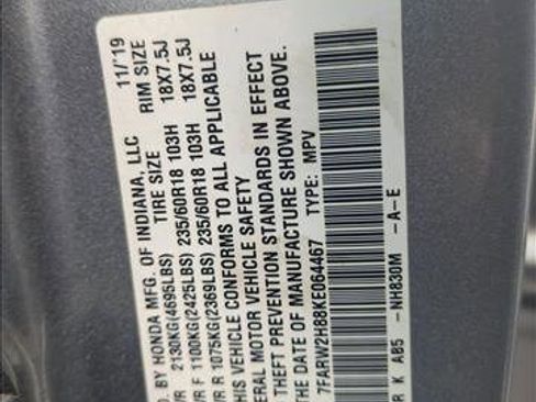 Used 2019 Honda CR-V EX-L image 25
