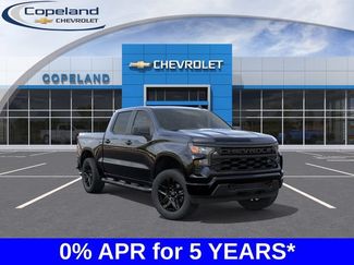 New 2026 Chevrolet Silverado 1500 Custom w/ Turbomax Blackout Package AWD/4WD 360° Tour