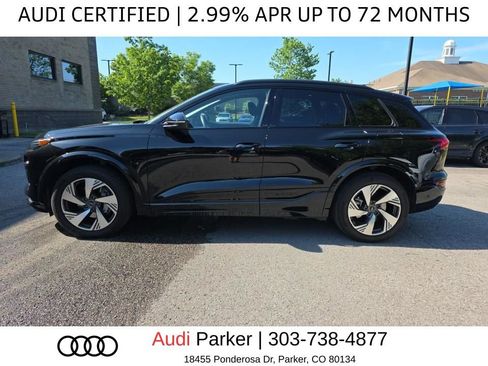 Used 2025 Audi Q6 e-tron Premium Plus w/ Premium Plus AWD/4WD image 4