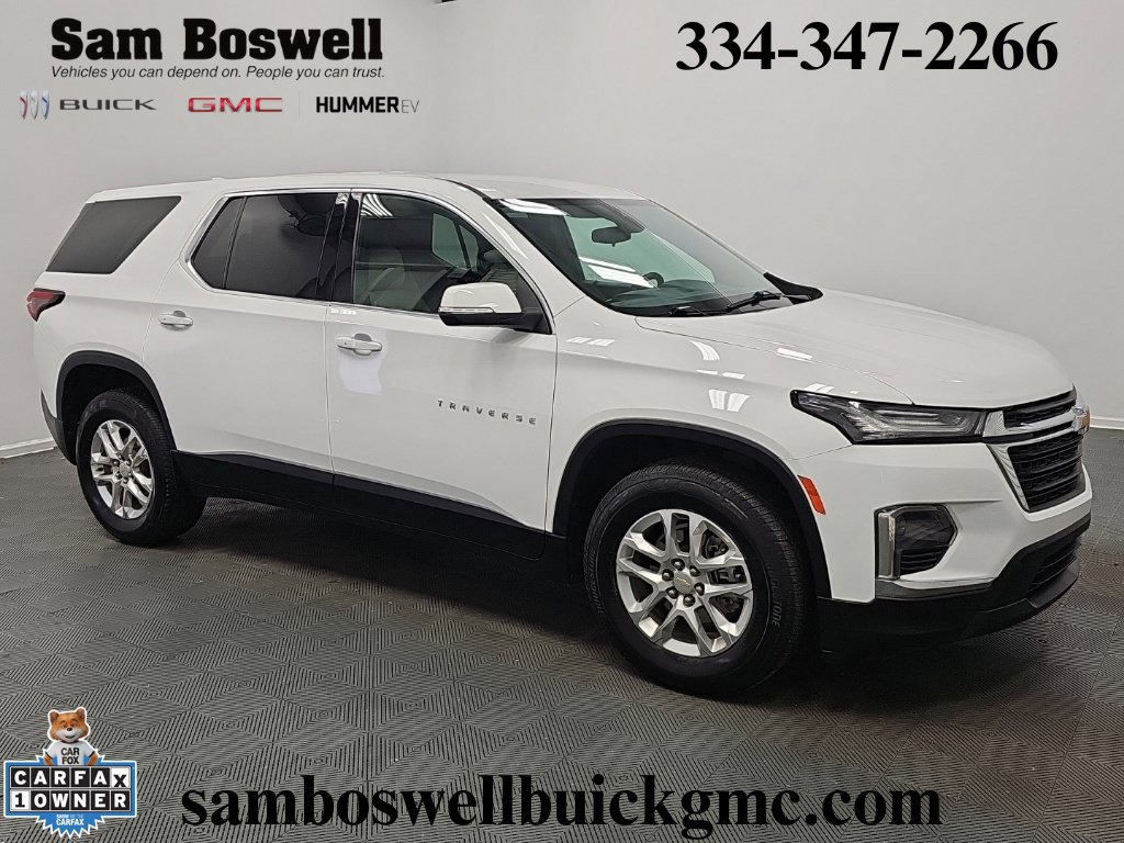 Used 2024 Chevrolet Traverse LS w/ Safety Package FWD image 1