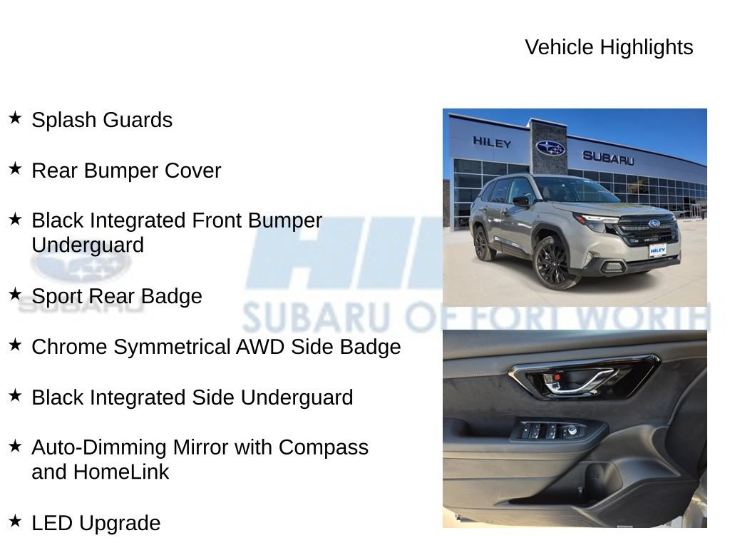 New 2026 Subaru Forester Sport AWD/4WD image 10