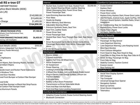 Used 2023 Audi RS e-tron GT w/ Ceramic Brake Package image 30