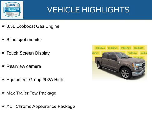 Used 2022 Ford F150 XLT w/ Equipment Group 302A High AWD/4WD image 22