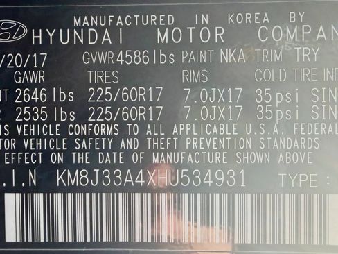 Used 2017 Hyundai Tucson SE image 26