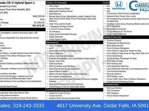 New 2026 Honda CR-V Sport-L image 32