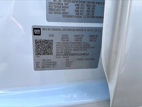 Certified 2024 Chevrolet Silverado 1500 LT Trail Boss w/ Convenience Package II image 28