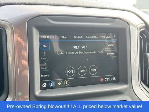 Used 2019 Chevrolet Silverado 1500 Custom Trail Boss w/ Custom Convenience Package AWD/4WD image 23