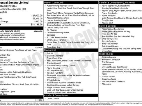 Used 2014 Hyundai Sonata Limited w/ Technology Package 05 FWD image 2