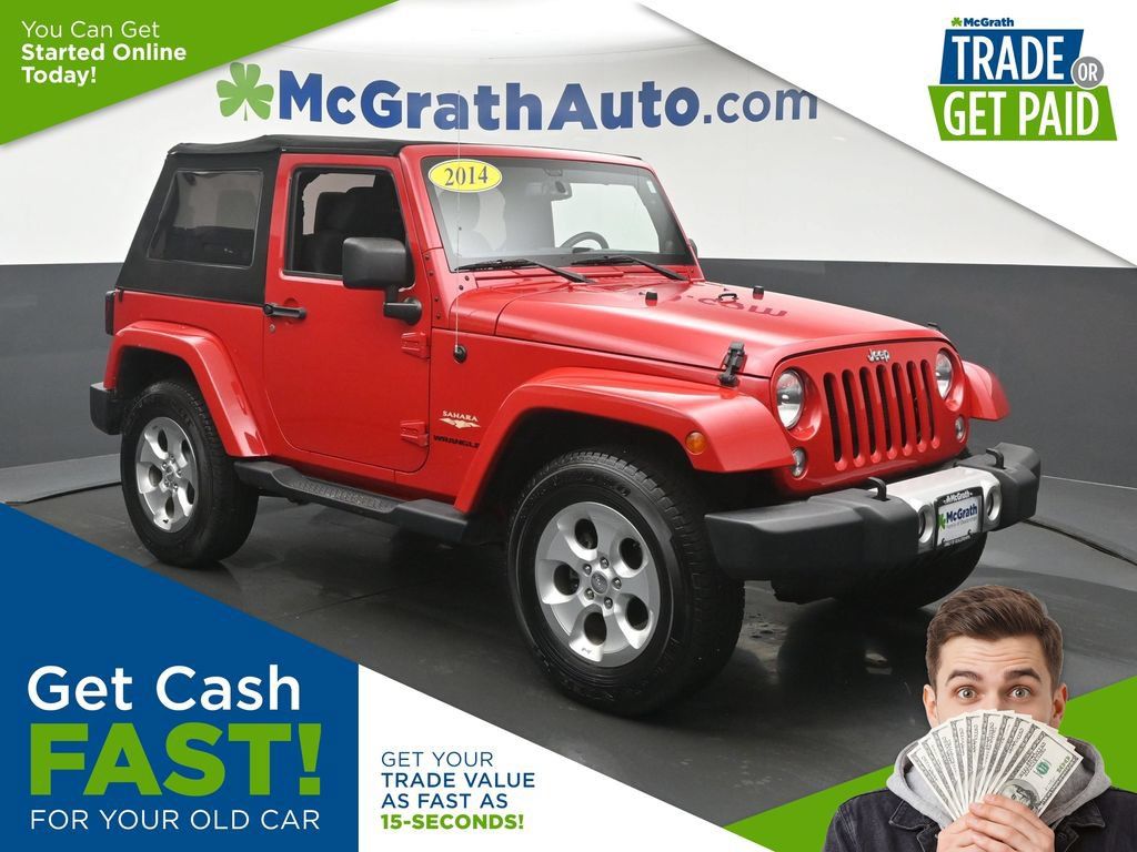 Used 2014 Jeep Wrangler Sahara w/ Trailer Tow Group AWD/4WD image 1