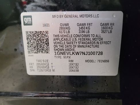 Used 2022 Chevrolet Traverse LS w/ LPO, Cargo Package AWD/4WD image 33