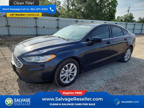 Used 2020 Ford Fusion SE FWD image 1