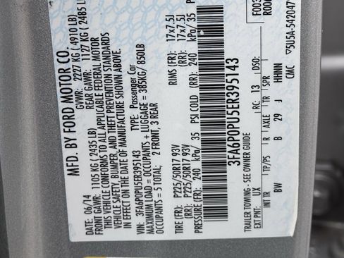 Used 2014 Ford Fusion Energi SE image 44